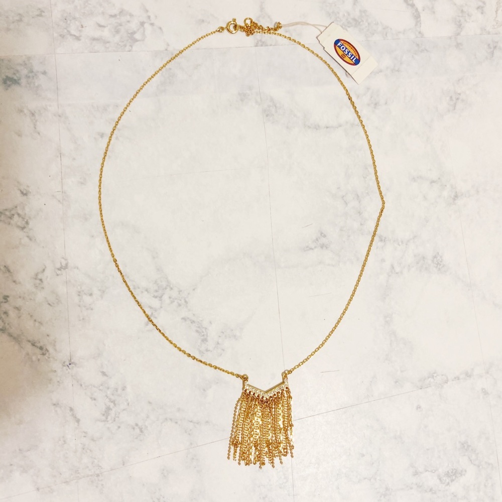 Fossil necklace